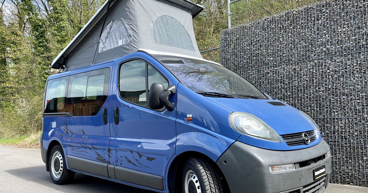 Campervan kaufen: Opel Vivaro mit Custom Ausbau